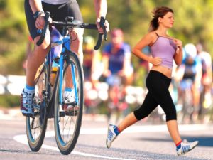 Cycling or Running